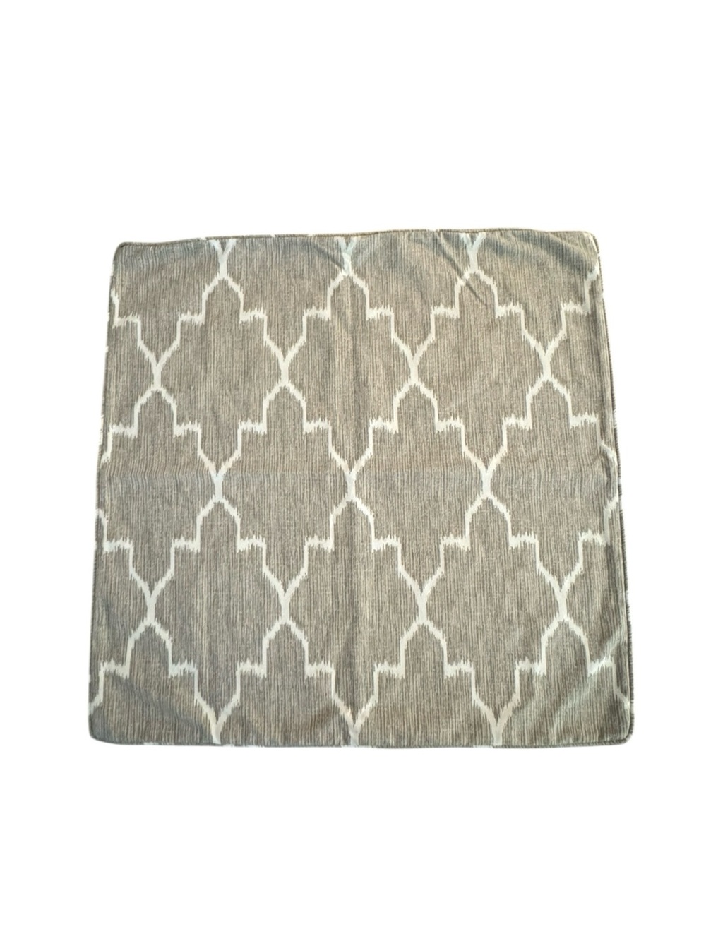 Ballard Designs Indochine Ikat Stone Custom Pillow Cover 26x26
